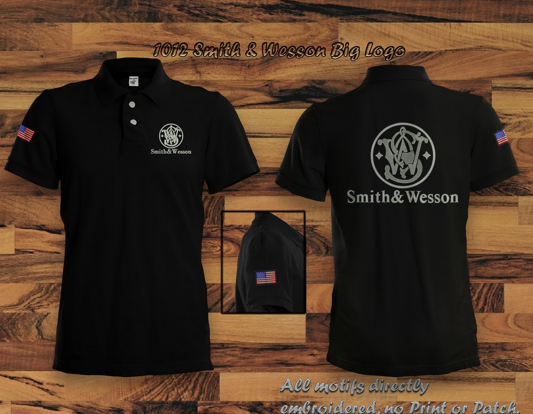 Sport Shooting Team USA Polo Shirt Hunting Ceska Smith Wesson Police