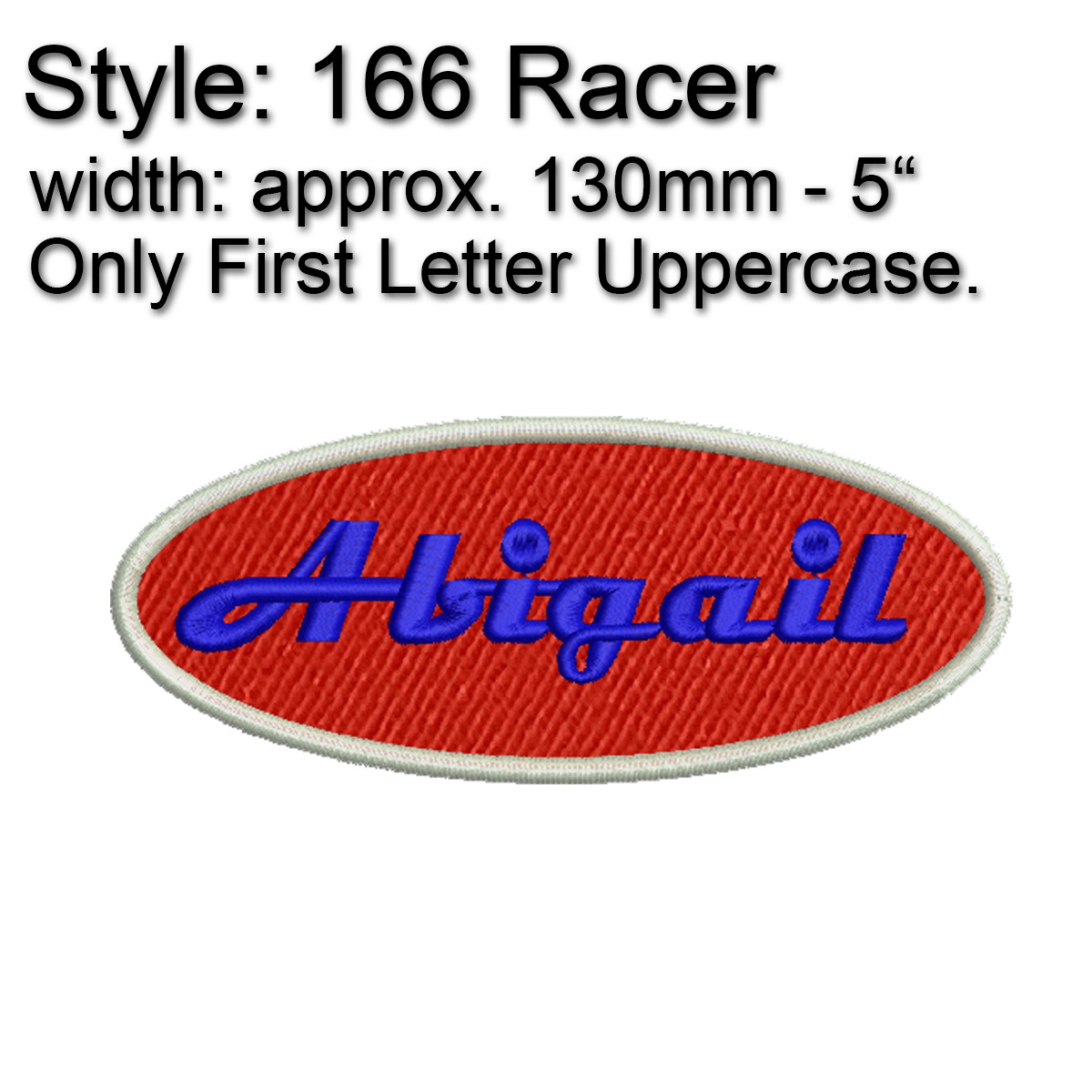 Motorcycle Vest Patches Custom Embroidered Name Tag Sew-On Patch - 6" X 2" Size, Made In USA, For Motorcycle Vests, Jackets, Bags Custom Patches - Foto 7